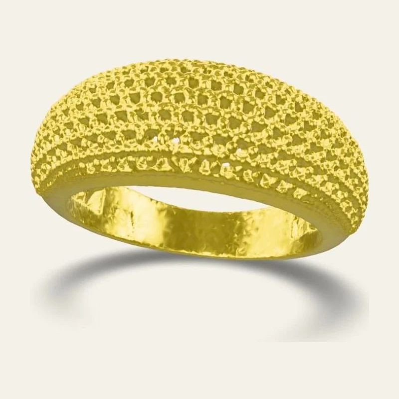 Sculpted Statement Ring
