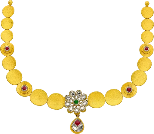 Hammered Coin Necklace